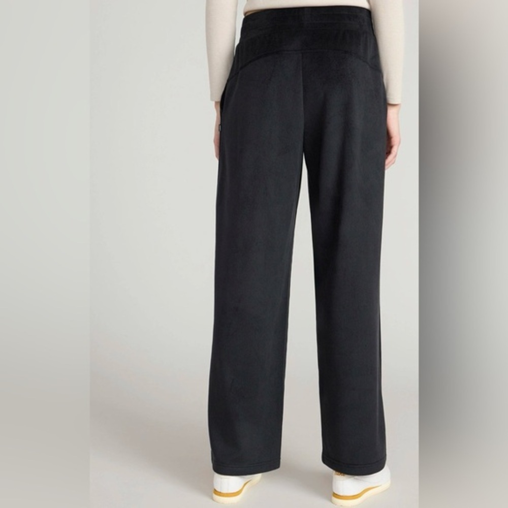 Mondetta Women's Corduroy Wide Leg Black NWOT